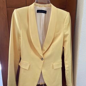 Zara sunshine yellow blazer